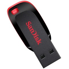 New SanDisk Red Black Cool Blade CZ50 USB 2.0 USB flash drive