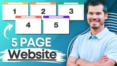 DOMAIN + 5 PAGE PROFESSIONAL WEBSITE DESIGN PERSONAL / BUSINESS