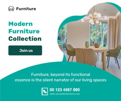 Modern Furniture Social Media Marketing Templates