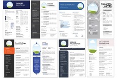 15 Professional & Modern Re Editable CV Templates | Canva Template