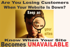 STOP LOSING CUSTOMERS! Monitor your website for FREE!!!