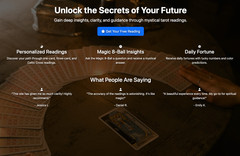 DailyFortuneTeller.com – domain and website for sale as web application
