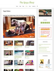 [NEW DESIGN] * YOGA * store blog website business for sale turnkey AUTO CONTENT