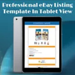 Template Listing eBay Mobile Responsive Design Professional 2019 HTTPS