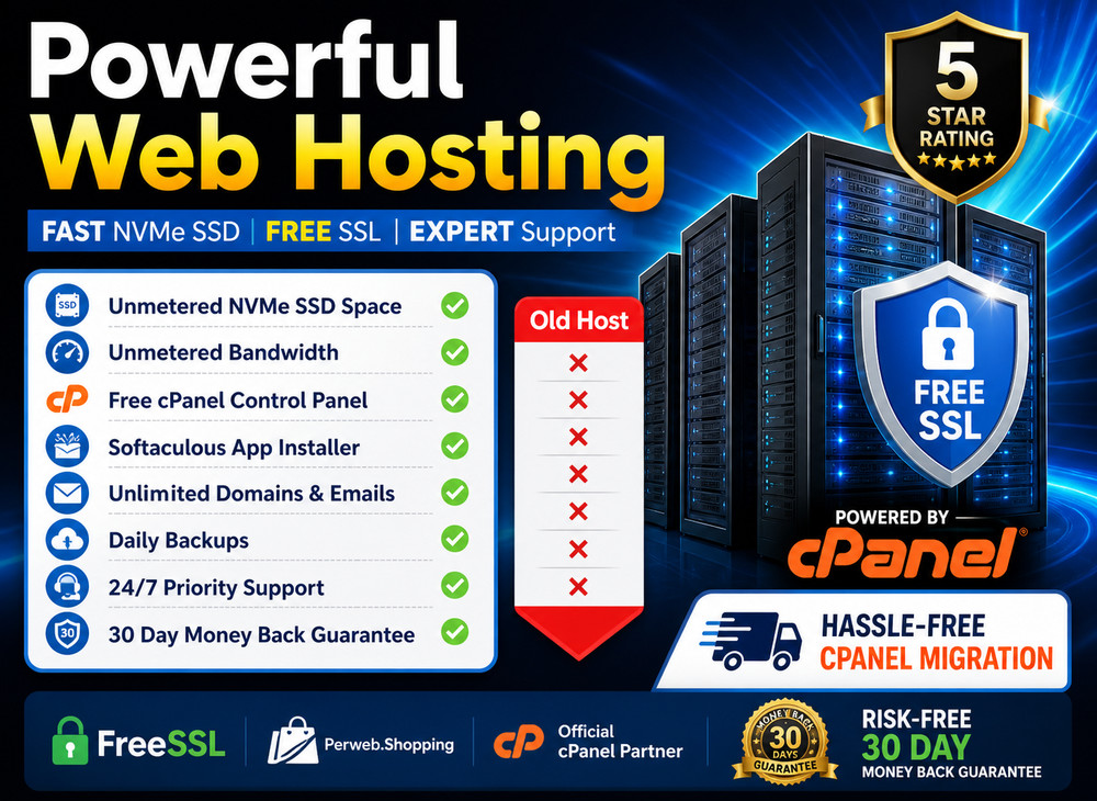 Powerful Web Hosting – 💪 Unlimited SSD + SSL + 24/7 Support – Just $14.99/Year!