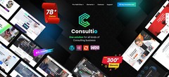 Consultio Consulting Corporate Theme Pre-Build websites ⭐GPL⭐ LATEST V WordPress
