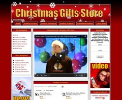 Christmas Gifts STORE Ready Made Affiliate Website Amazon Store Google Adsense