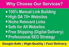 🚀 50 DA 70+ Backlink | High Authority SEO Links | Safe & Powerful Link Building