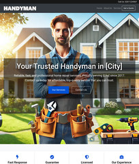 Handyman Website Business For Sale – A Ready-to-Use Professional Solution