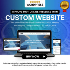 Custom WordPress Website Development – Professional and Responsive Web Design