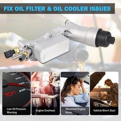 Oil Filter Housing Kit for 3.6L 2011-2023 Dodge Jeep Ram Replace 926-876