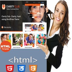 CHARITY – Non Profit | Full HTML Website Template – Charity website