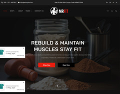 Shopify Gym Fitness Equipment Shopify Theme | Sports Equipment Shopify Theme