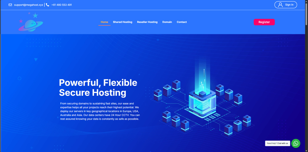 Reseller Hosting with CloudLinux & LiteSpeed Super-Fast NVMe M.2 SSD 250 Domains