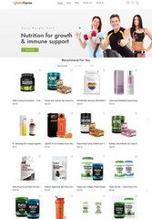 Weight Gain Store Website, Make Money with Affiliate and Drop Shipping