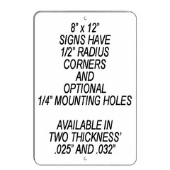 Metal Sign Notice No Smoking In This Area Aluminum Won’t Rust best SNS06