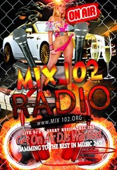 MIX 102 Internet radio station web hosting streaming shoutcast broadcasting RTX