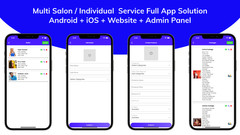 Multi Salon Booking Appointment Flutter App | Android + iOS | Laravel Backend