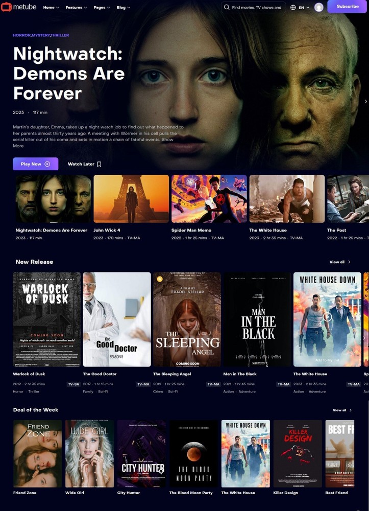 Movies Videos Streaming Website – Free Installation