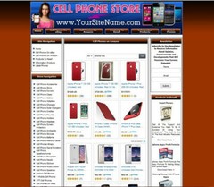 Cell Phone Store Business Website For Sale