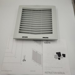 NVENT FILTERED GRILL 89134787 *NEW* WITH INSTRUCTIONS