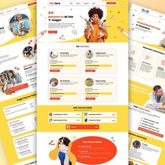 Dog Breeder Website | Premium Pet Shop Template | GoHighLevel Website Theme