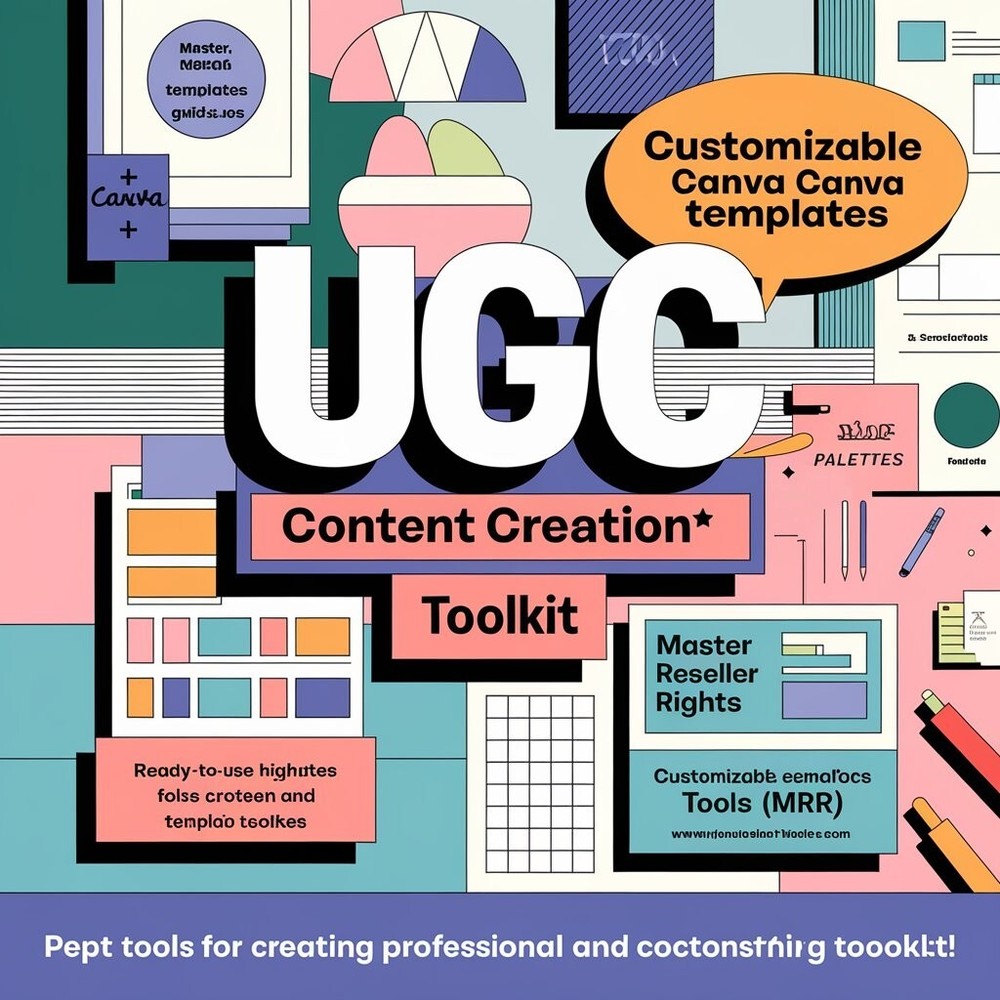 Professional UGC Content Creation Toolkit – Customizable Templates and Resale