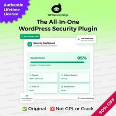 🥷 WP Security Ninja Official License Activation ‒ Lifetime / Yearly