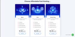 cPanel Web Hosting with FREE SSL CloudLinux & LiteSpeed Fast NVMe SSD Guaranteed