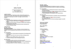 Resume Word Templates 230+ CV Covers, Portfolios, Single, Double Page & Bonus