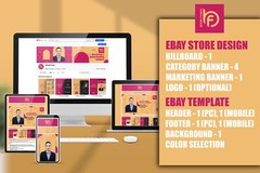 Responsive eBay Listing Template & eBay Store Design – Premium Branding – 2025